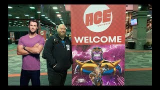 The EPIC Mission to MEET Chris Hemsworth / THOR & Exploring Ace Comic Con Chicago 2019 DAY 1