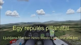 Soaring for Fun on 254 km Triangle