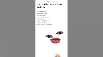 English Version Yad Viral Fypシ Yadav Lyrics 