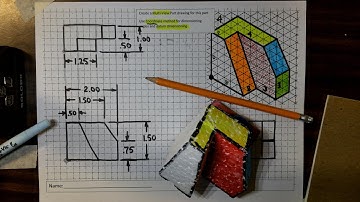 Multiview Sketching and Dimensioning Practice Demonstration