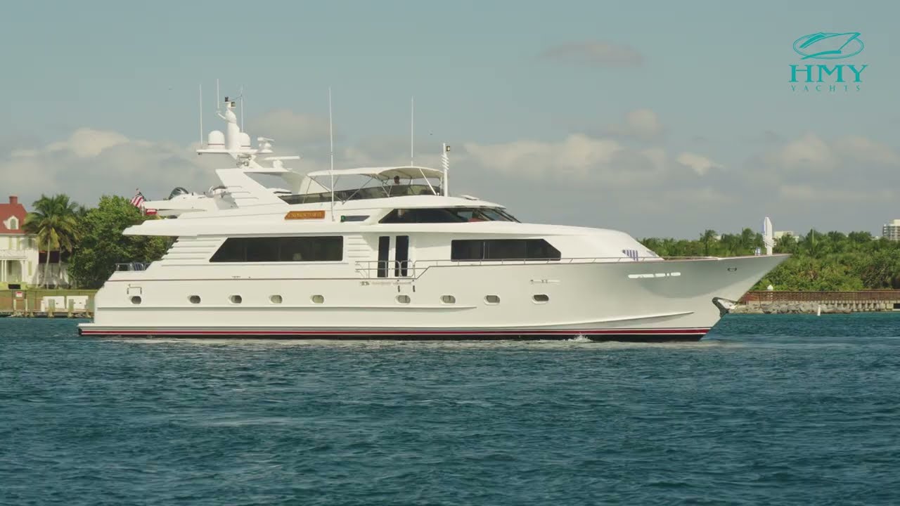 1996 Broward 96' Raised Pilothouse - For Sale with HMY Yachts