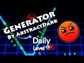 Geometry dash  generator by abstractdark  daily level 41 all coins