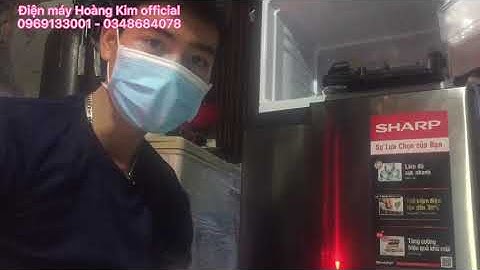 Tủ lạnh sharp inveter không chạy bloock , quạt - sharp inveter refrigerator does not run , block fan