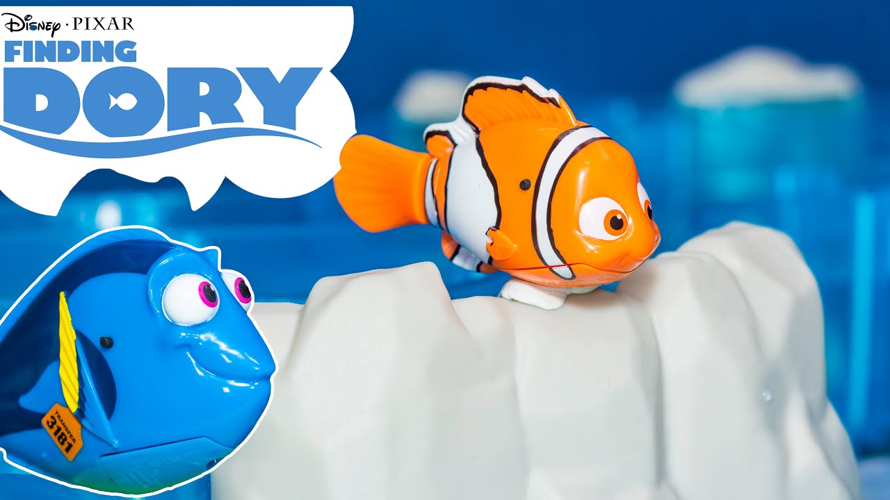 FINDING DORY  Pixar Marine Life Institute Finding Dory Funny Kids Toys Video