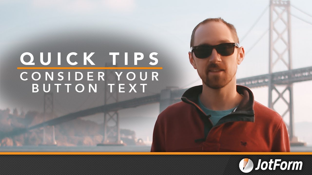 Form Design Quick Tips: Consider Your Button Text - YouTube