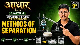 🧪 Methods of Separation Class 9 Science | Exploring Mixtures and Their Separation | Chapter 2