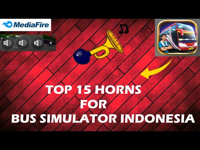 Top 15 Indian Horns For Bus simulator Indonesia V3.6 || Best bussid horns || Horns For Bussid class=