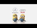 Audi vs. Mercedes Minions Style (Latest)