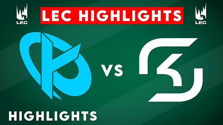 KC vs SK Highlights | LEC 2025 Winter | Karmine Corp vs SK Gaming by Onivia