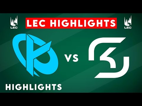 KC vs SK HIGHLIGHTS | LEC 2025 Winter | Karmine Corp vs SK Gaming by Onivia