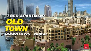 Spacious 1 Bed Apartment in Old Town, Dubai Downtown