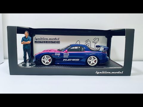 IG2398 Mazda RX-7 (FD3S) RE Amemiya Blue/Pink With Mr