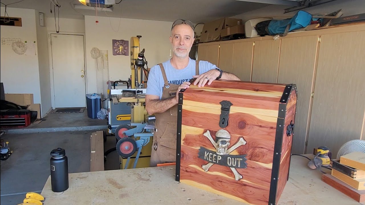 Part 4 (Finale) DIY Pirate Toy Chest 350 YouTube