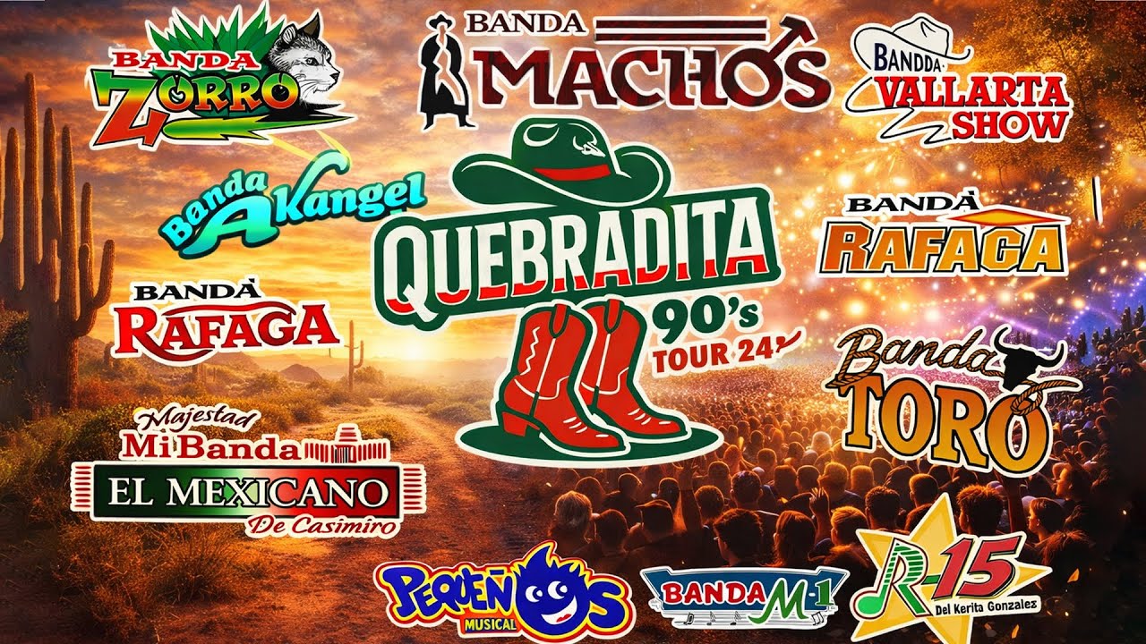 QUEBRADITA VIEJITAS PERO BONITAS 💃 90’S | Machos, Toro, Zeta, El Mexicano