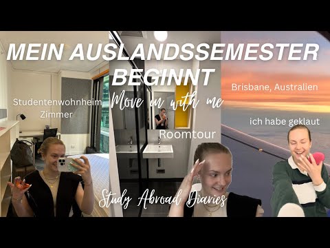 BEGINN MEINES AUSLANDSSEMESTERS I Studentenwohnheim Zimmer, einziehen, Roomtour I KathaMariie
