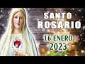 SANTO ROSARIO DE HOY LUNES 16 DE ENERO 2023 🌷 MISTERIOS GOZOSOS 🌺 ALABANZADE DIOS