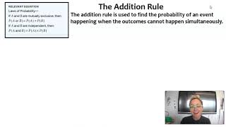 AP Biology Topic 5.3 Laws of Probability: Rule of Addition