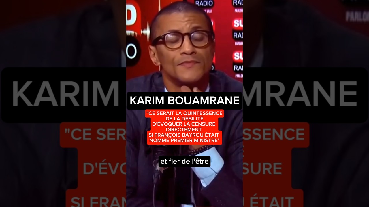 Karim Bouamrane sur la possibilité de censurer si François Bayrou est nommé Premier ministre
