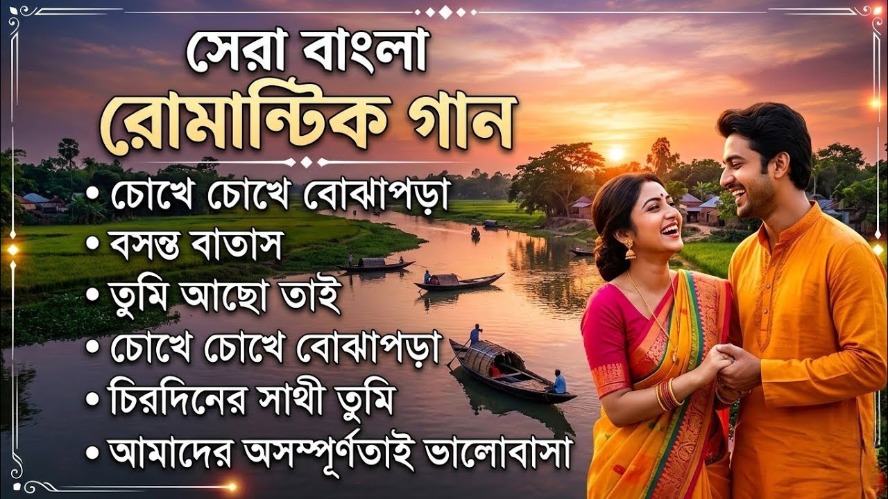 চোখে চোখে বোঝাপড়া | Best Romantic Bangla Song 2026 | Heart Touching Love Story