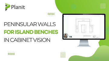 How to Place Peninsular Walls for Island Benches in Cabinet Vision (x2D CAD) (Beginner)