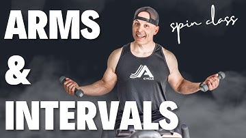 Intervals & Arms Spin Class | 40 Min Ride