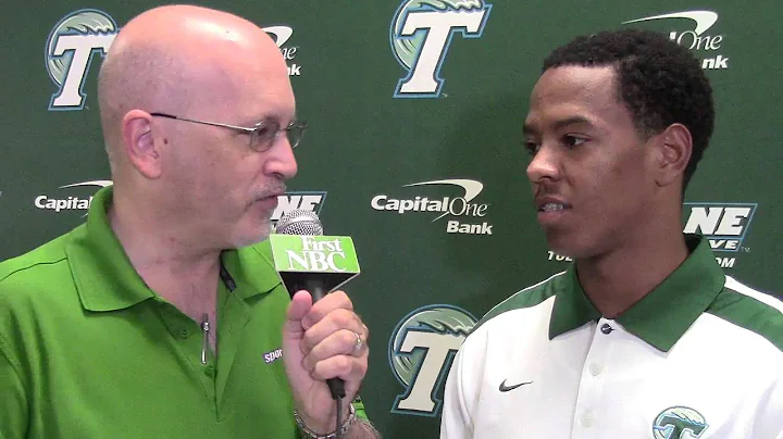 Tulane WR Justin Shackleford Sept 17