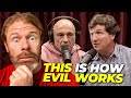 Tucker and joe expose evil on jre