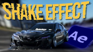 Insanely Satisfying Shake Effect in After Effect