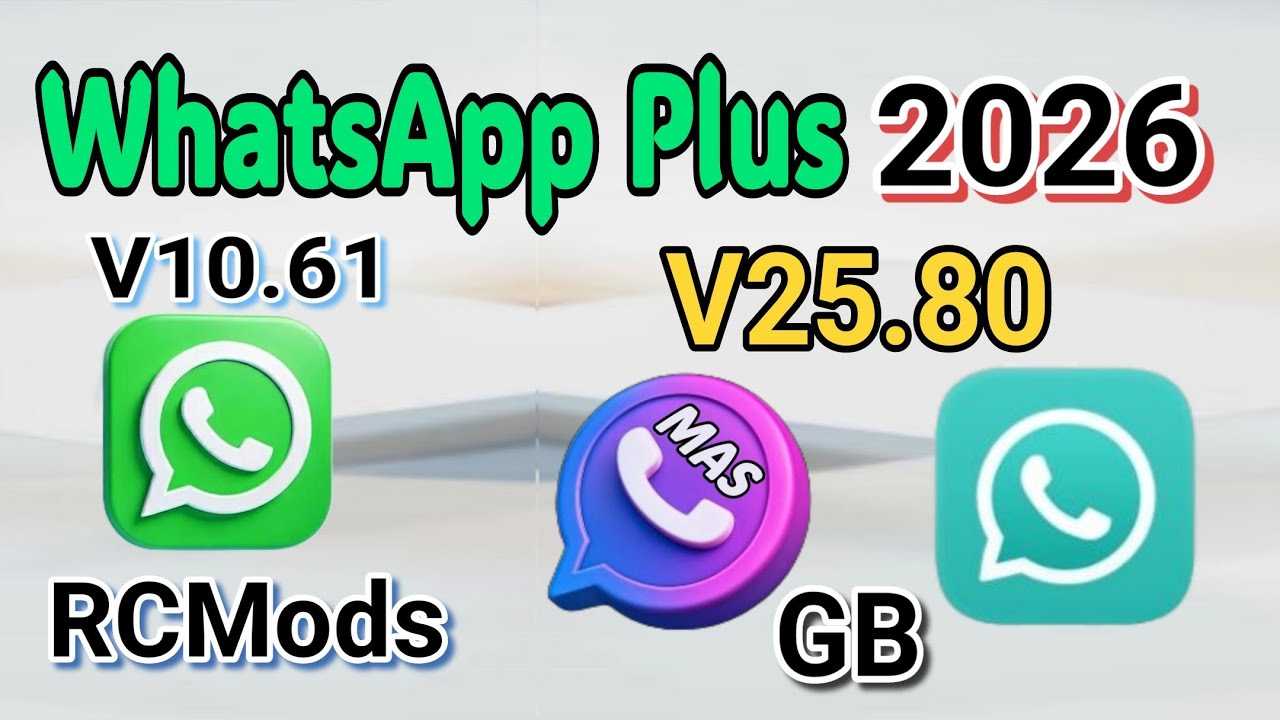 WhatsApp Plus 2026! Nueva Actualización RCMods,GBPro, GBMas