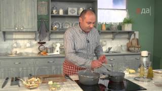 картинка: Крем-суп из тыквы и крем-суп из пастернака