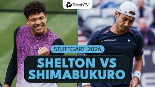 Ben Shelton Faces Sho Shimabukuro In Two-Day Quarter-Final | Stuttgart 2026 Highlights
