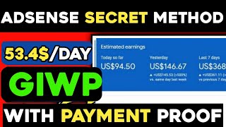 Adsense Loading - Trick ( 616$ ) / Adsense Loading Method 2023