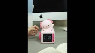 Pet Alarm Clock for Kids: A Glowing Little Salamander~#discipline #study #time #toys #alarm #wakeup