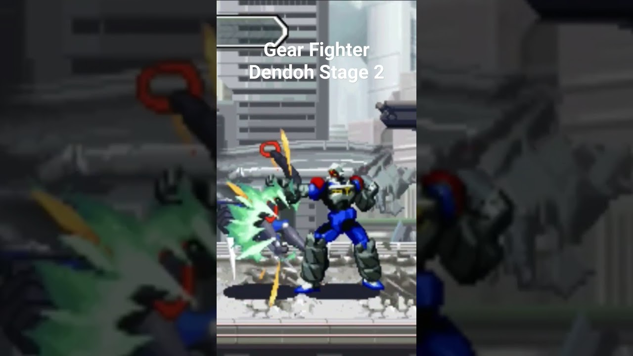 Gear Fighter Dendoh (Playstation 1) Stage 2 - Story Mode