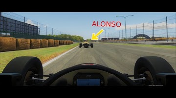 iRacing - Battle with Fernando Alonso