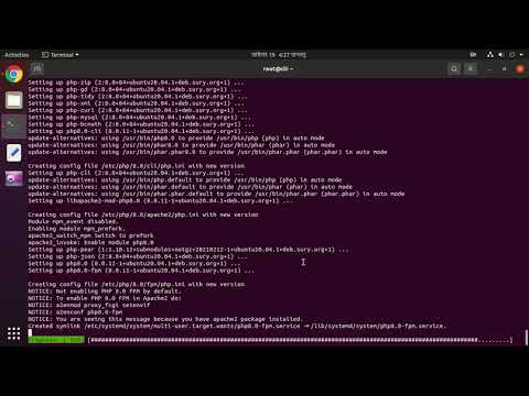 Drupal Installation Service Using LAMP Stack
