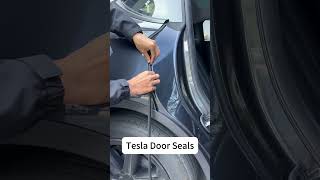Premium Tesla Door B Pillar Seal Strip Durable Weatherproof Upgrade For Model S3Xy