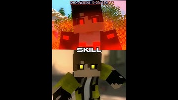 Red Tylibark vs Luis (Both Universe @ShadowCreeperAnimations) | #minecraft #shorts #vs #edit