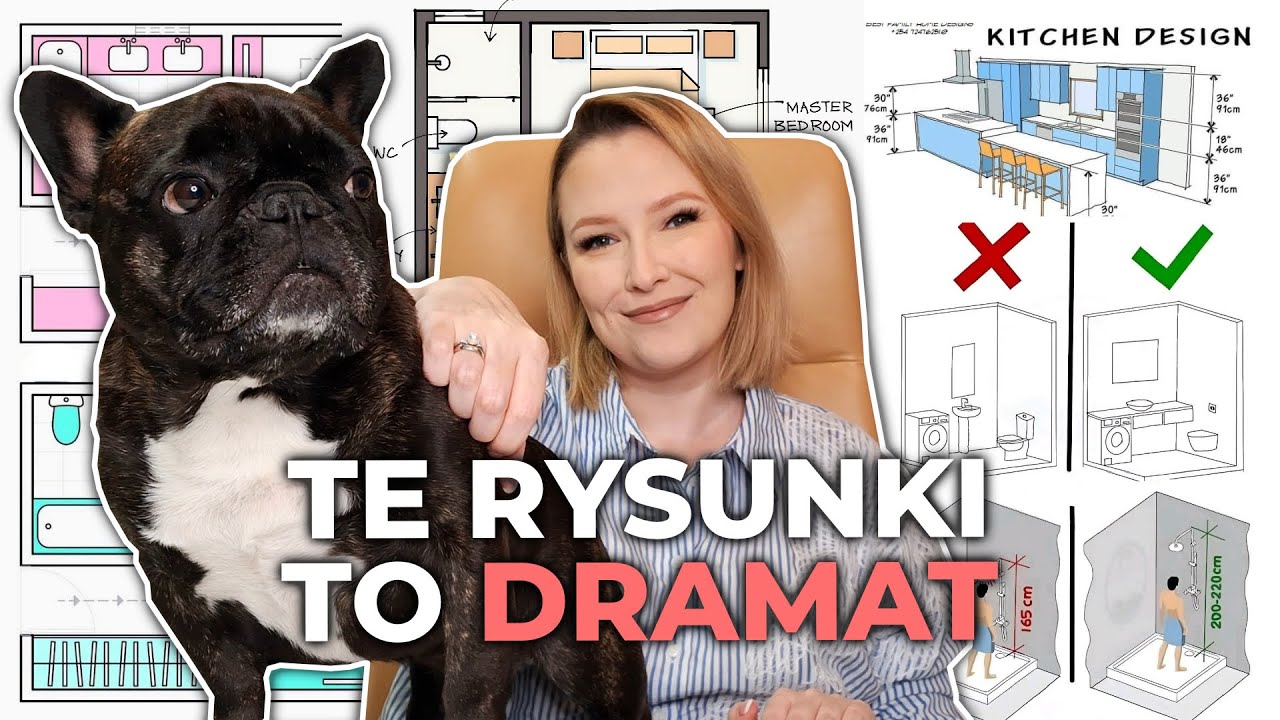 NAJGORSZE ŹRÓDŁO WIEDZY EVER 🤯 Architekt wnętrz punktuje rysunki uczące projektowania