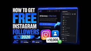 How to Get FREE Instagram Followers in 2026 🚀 *Real people.