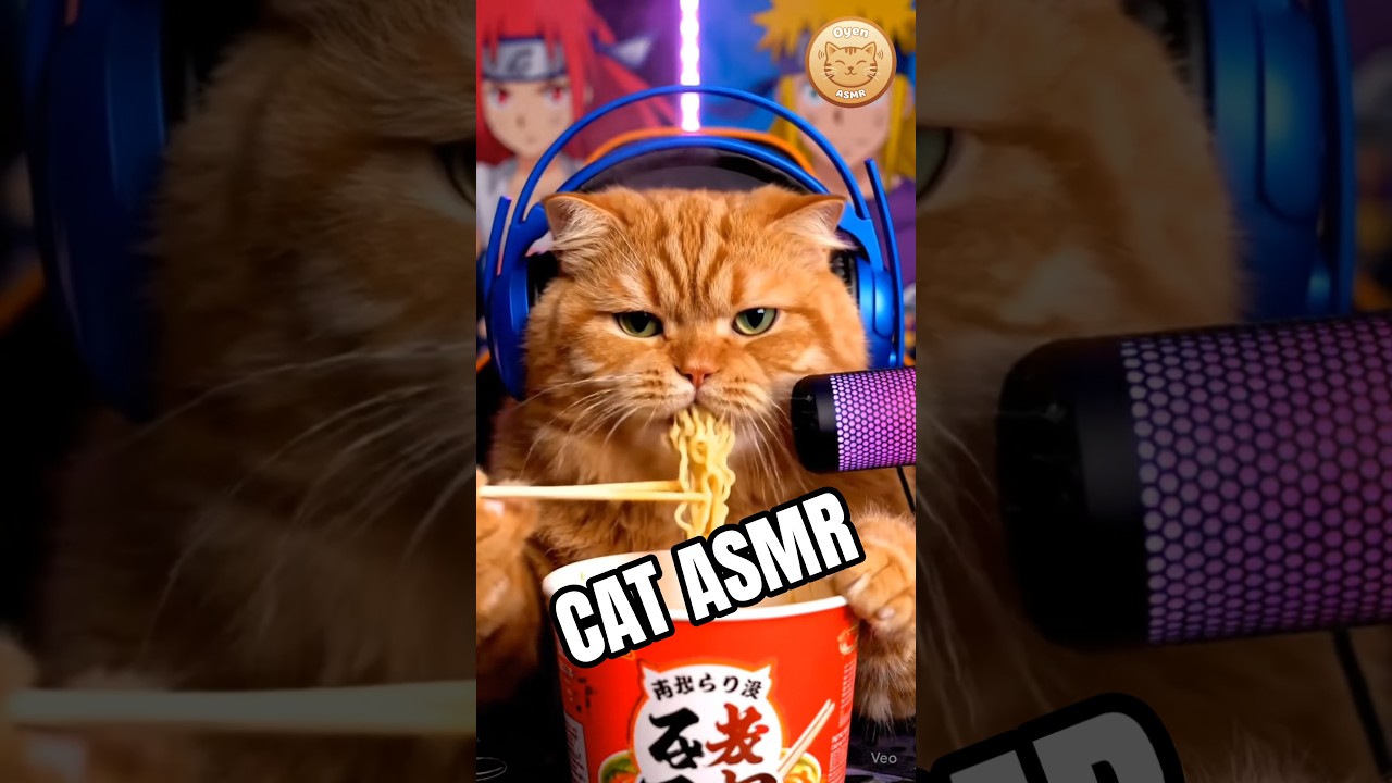Cat Eat Ramen 