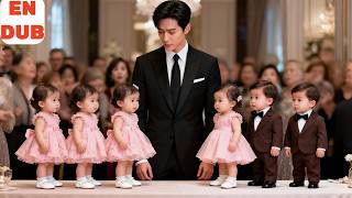 【ENDUB】🔥 six years later, she ran into the powerful billionaire who fathered her six children