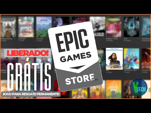 LIBERADO! JOGO GRÁTIS na EPIC GAMES para PC! 