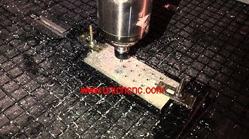 Good quality cnc router machine(8mm aluminium sheet cutting vedio)