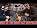 VIKING SHELTER WITH TA OUTDOORS - BEHIND THE SCENES; MEAT-COPTER, FENCE, BREAD, IMPROVEMENTS. Ep.8
