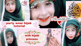 Swept Hijab Style 2023 Party Special Hijab Style