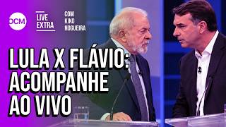 Lula e Flávio se enfrentam no 1o debate do 2o turno - DCM faz react
