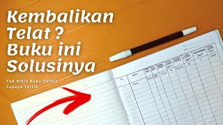 Buku Denda Perpustakaan - Sangat Mudah & Auto Bisa