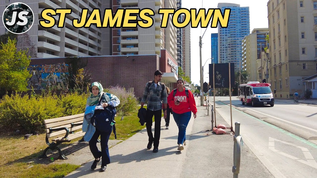 Canada’s Densest Highrise Neighbourhood | St James Town Toronto Walk