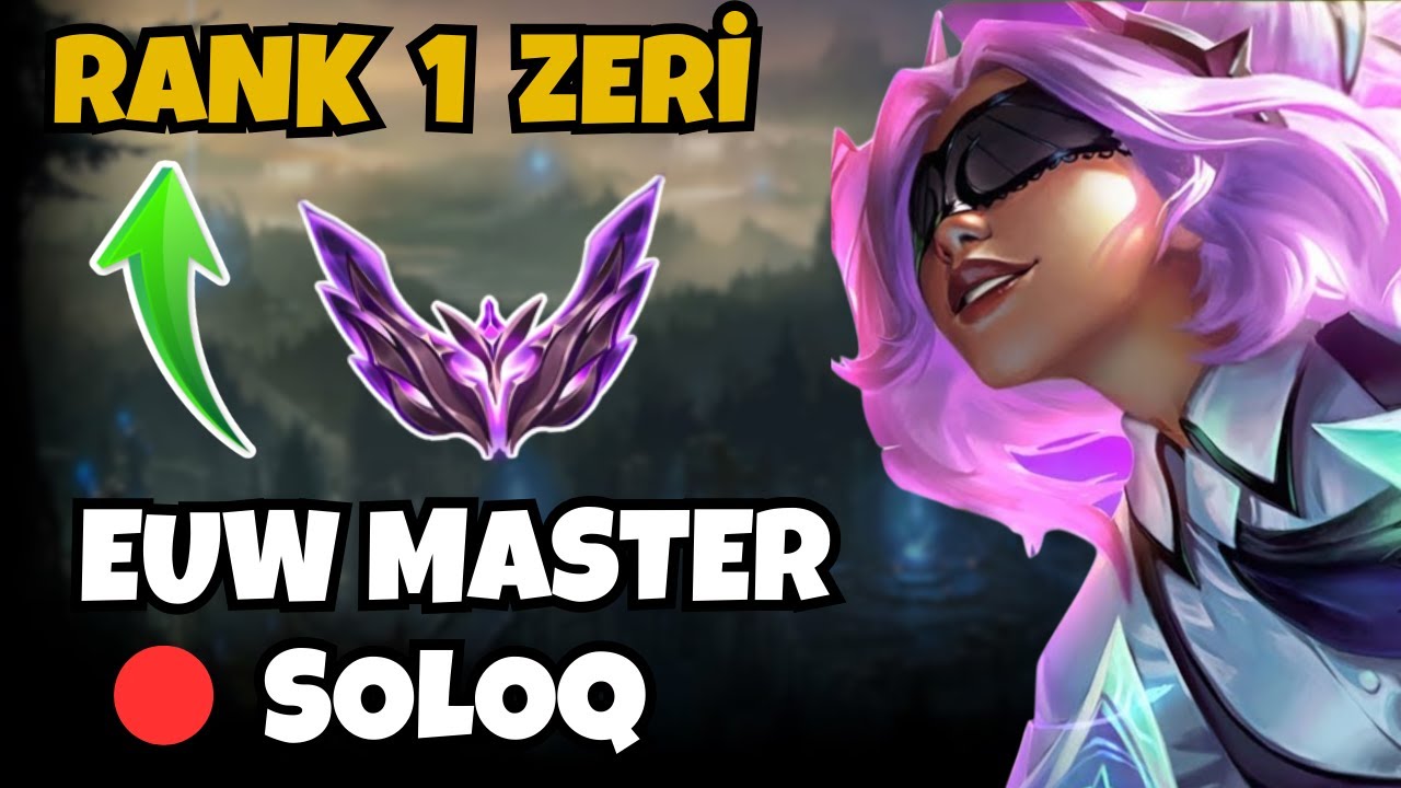 EUW 600 LP ADC✅HEDEF GRANDMASTER✅